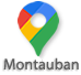 Logo google maps Montauban
